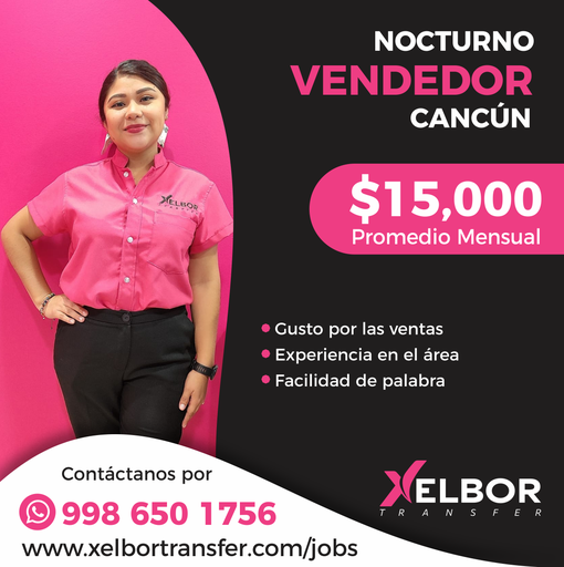 Vendedor Cancún Nocturno